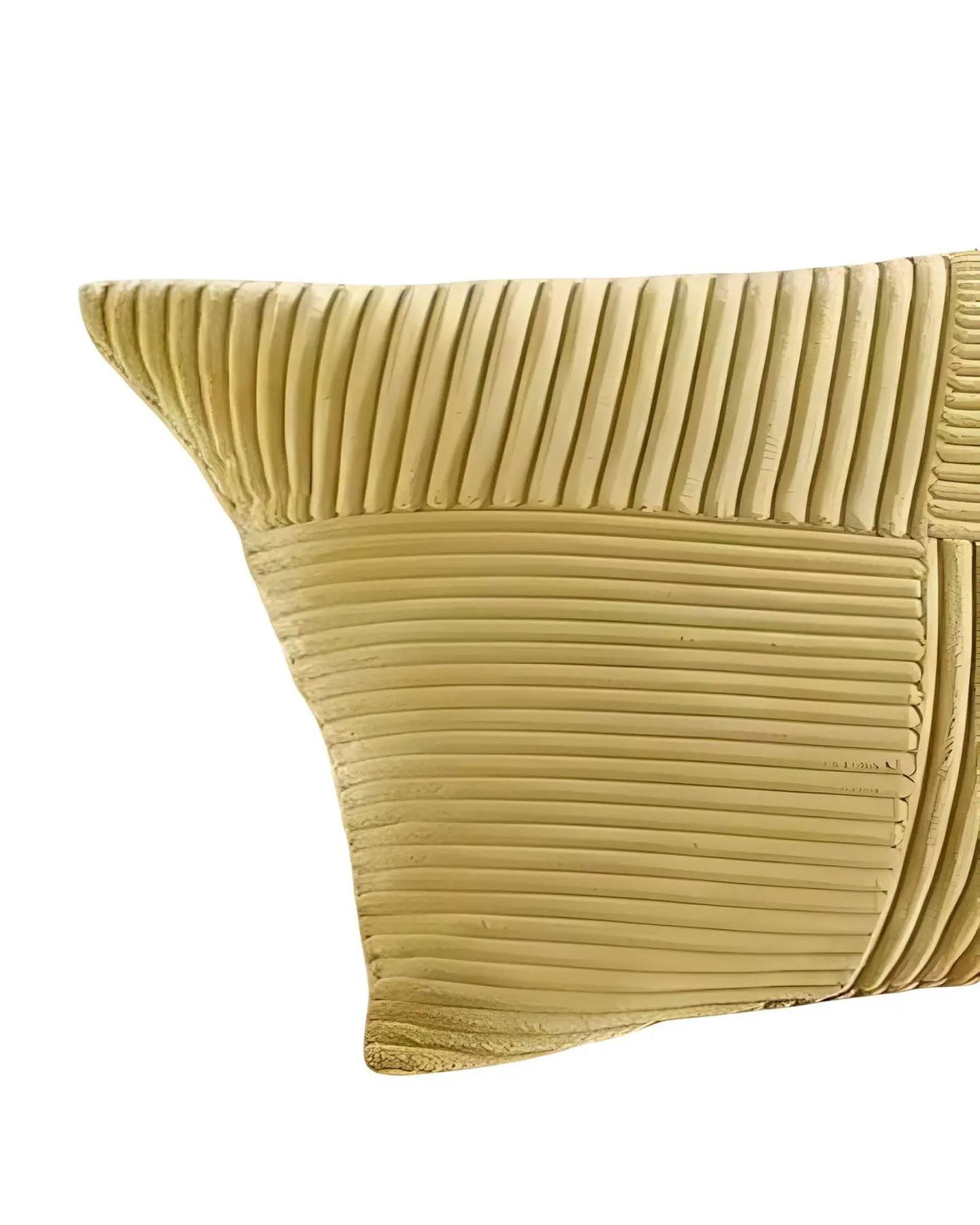 PACK DE 2 FUNDAS DE COJIN FELPA AMARILLO 2