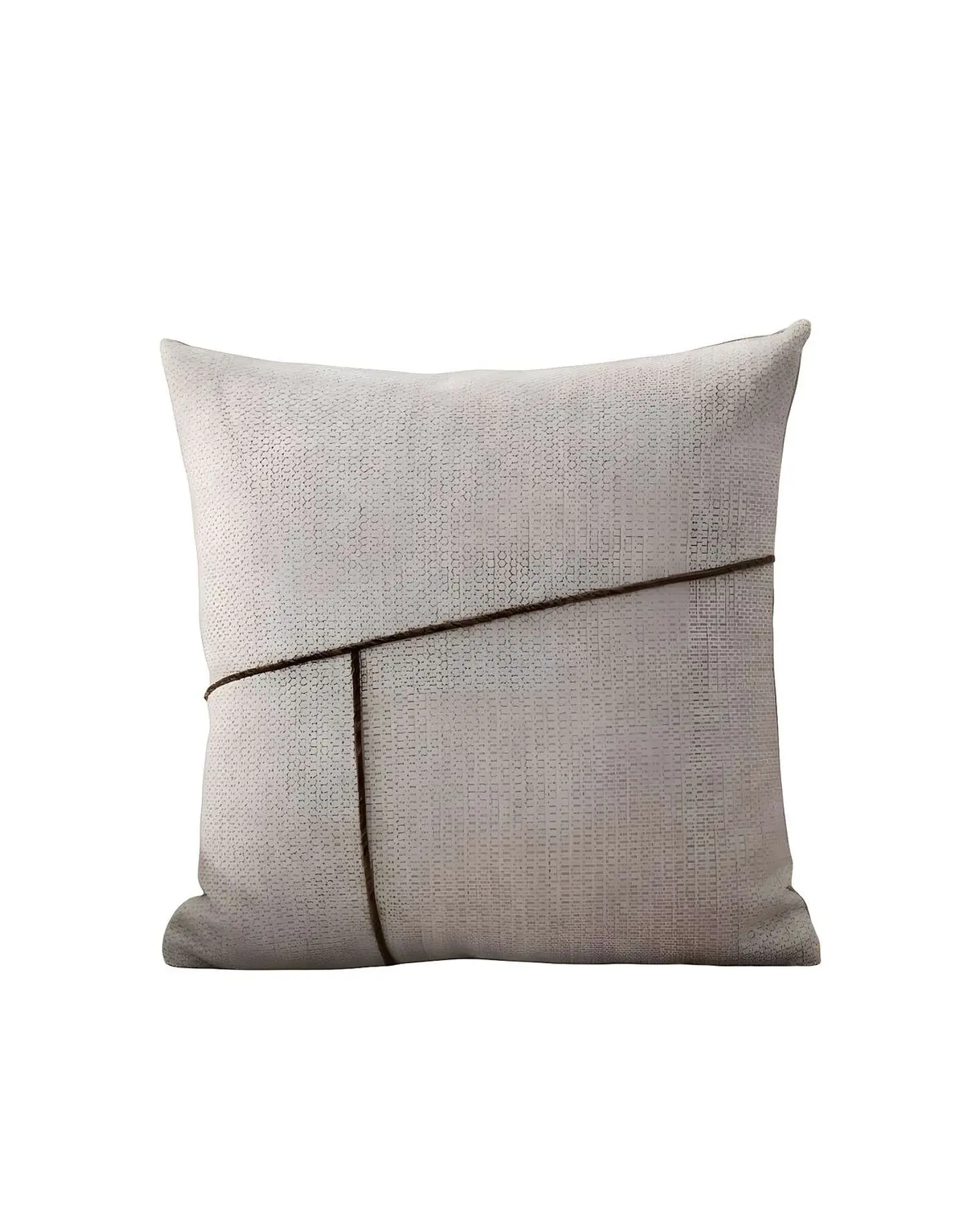 PACK DE 2 FUNDAS CHENILLE CON LINEAS GRIS 1