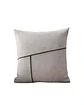 PACK DE 2 FUNDAS CHENILLE CON LINEAS GRIS - Miniatura 1
