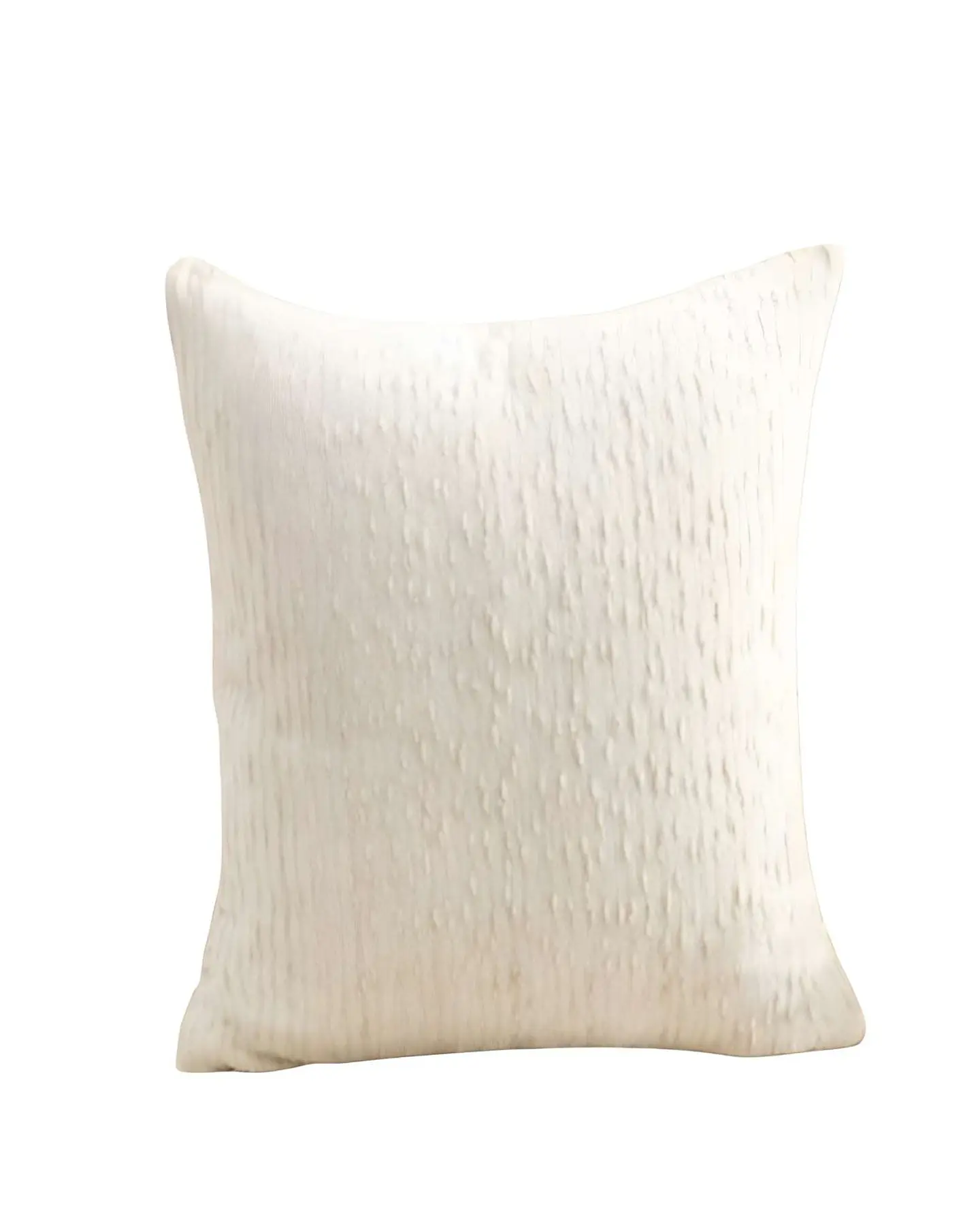 PACK DE 4 FUNDAS DE COJIN CHENILLE LINEA BLANCO 1