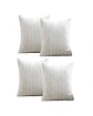 PACK DE 4 FUNDAS DE COJIN CHENILLE LINEA GRIS - Miniatura 2