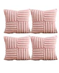 PACK DE 4 FUNDAS PELUDA EMPALMADA ROSA - Miniatura 2