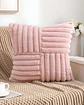 PACK DE 4 FUNDAS PELUDA EMPALMADA ROSA - Miniatura 3