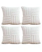 PACK DE 4 FUNDAS PELUDA EMPALMADA BLANCO - Miniatura 2