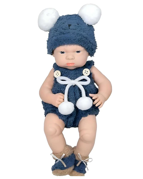 Muñeca bebé realista niña infantil baby so lovely azul