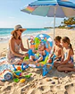 Silla Mecedora Multifuncional De Bebe Azul 3 En 1 - Miniatura 3