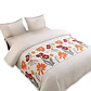 PIECERA DE CAMA BORDADA DECORATIVA 60X200 CM - Miniatura 3