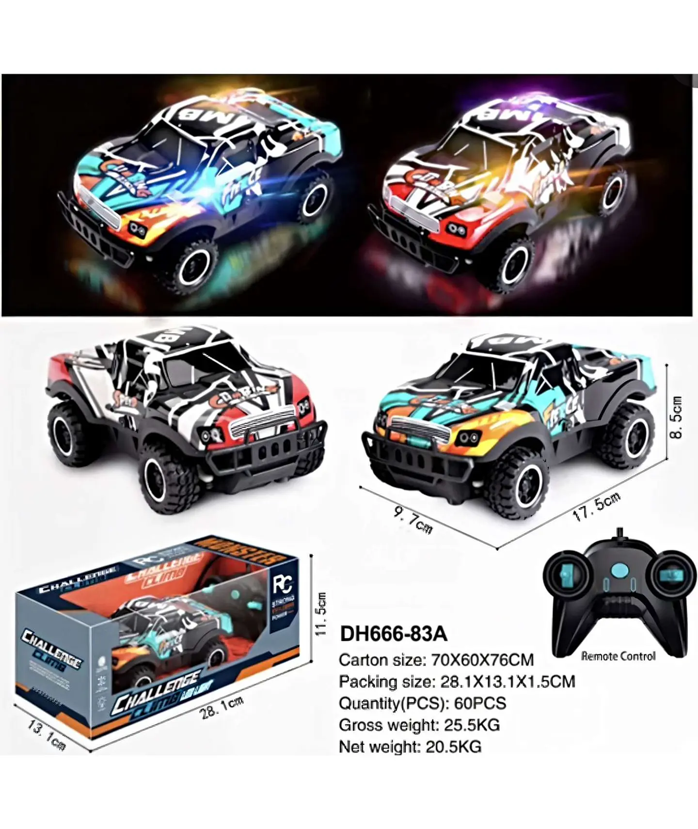 Auto con control remoto 4x4 VERDE 3