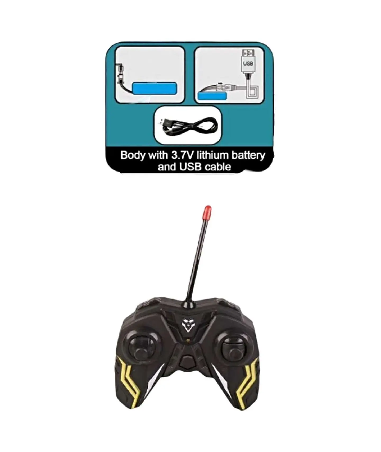 Camion Hormigonero recargable con control remoto 3