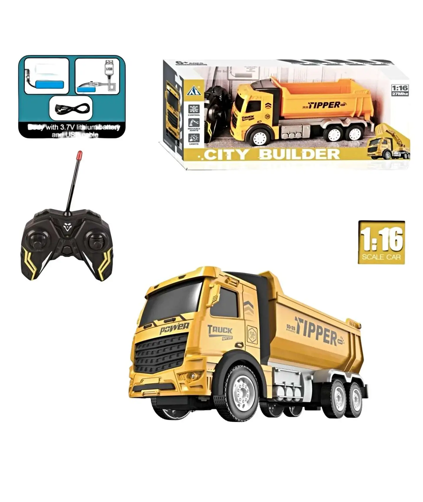 Volqueta Recargable con Control Remoto 1