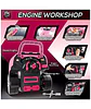 Juguete Auto Para Reparar Con Luces Sonidos Y Accesorios Rosa - Miniatura 6
