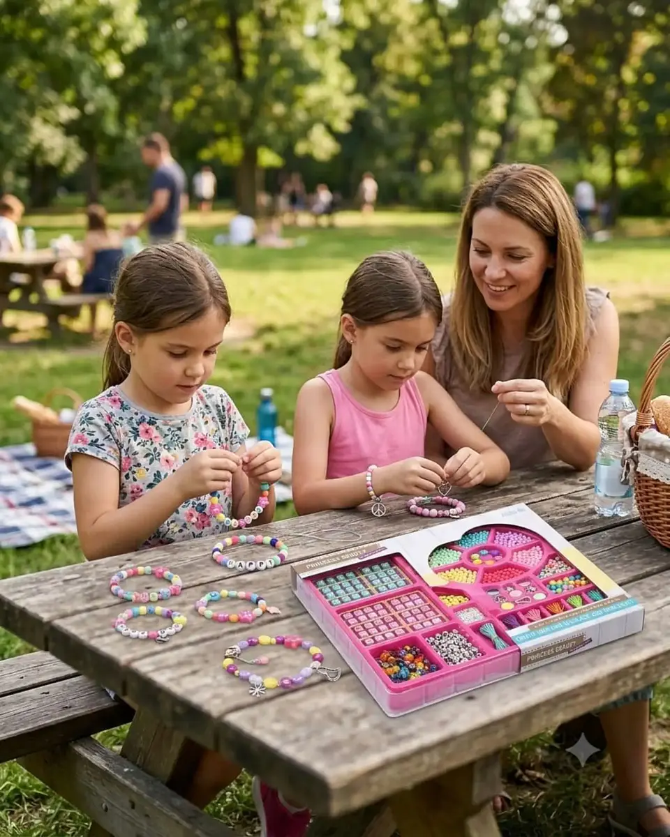 Set De Manualidades Para Crear Pulseras Y Joyería Infantil 02 1