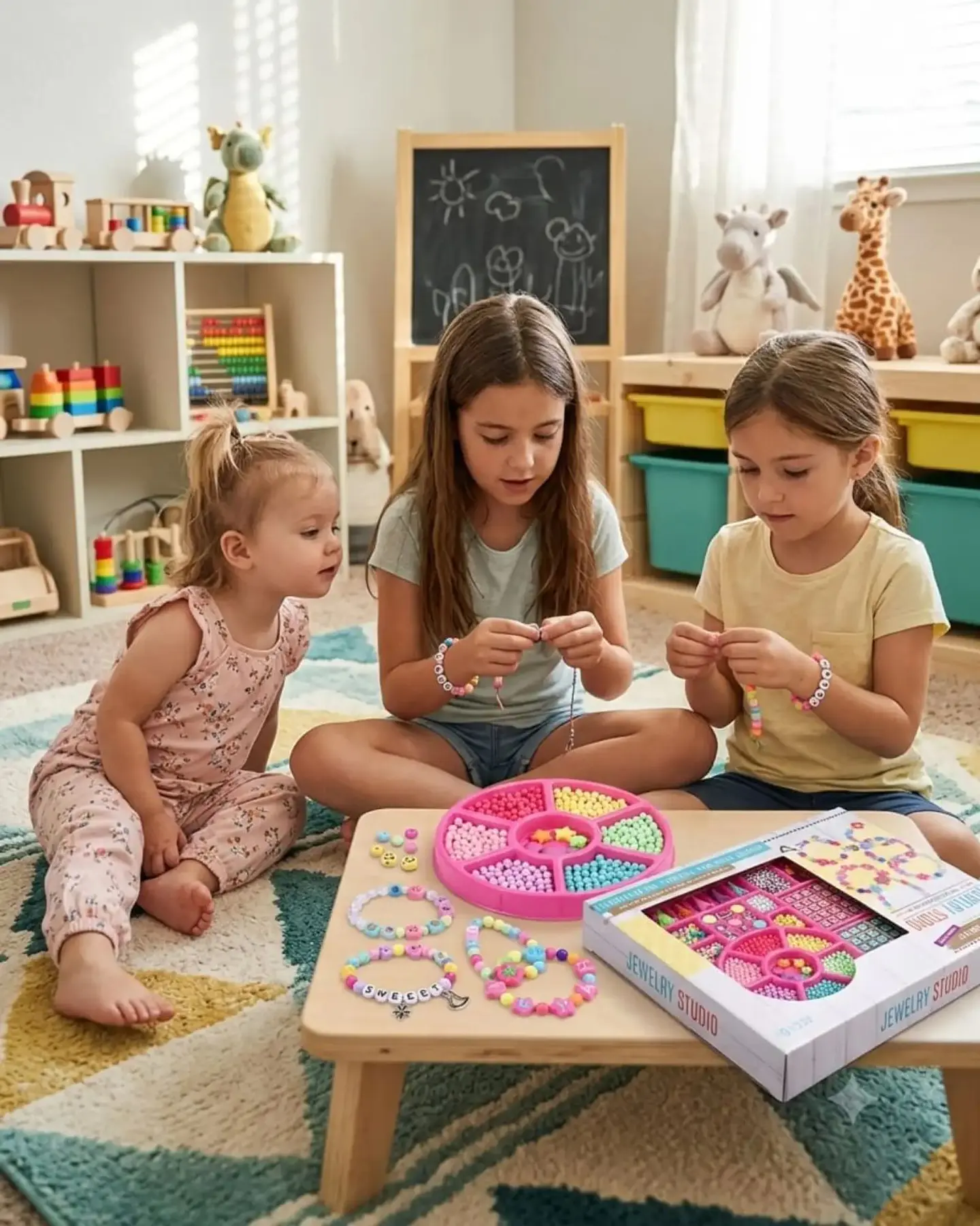 Set De Manualidades Para Crear Pulseras Y Joyería Infantil 02 2