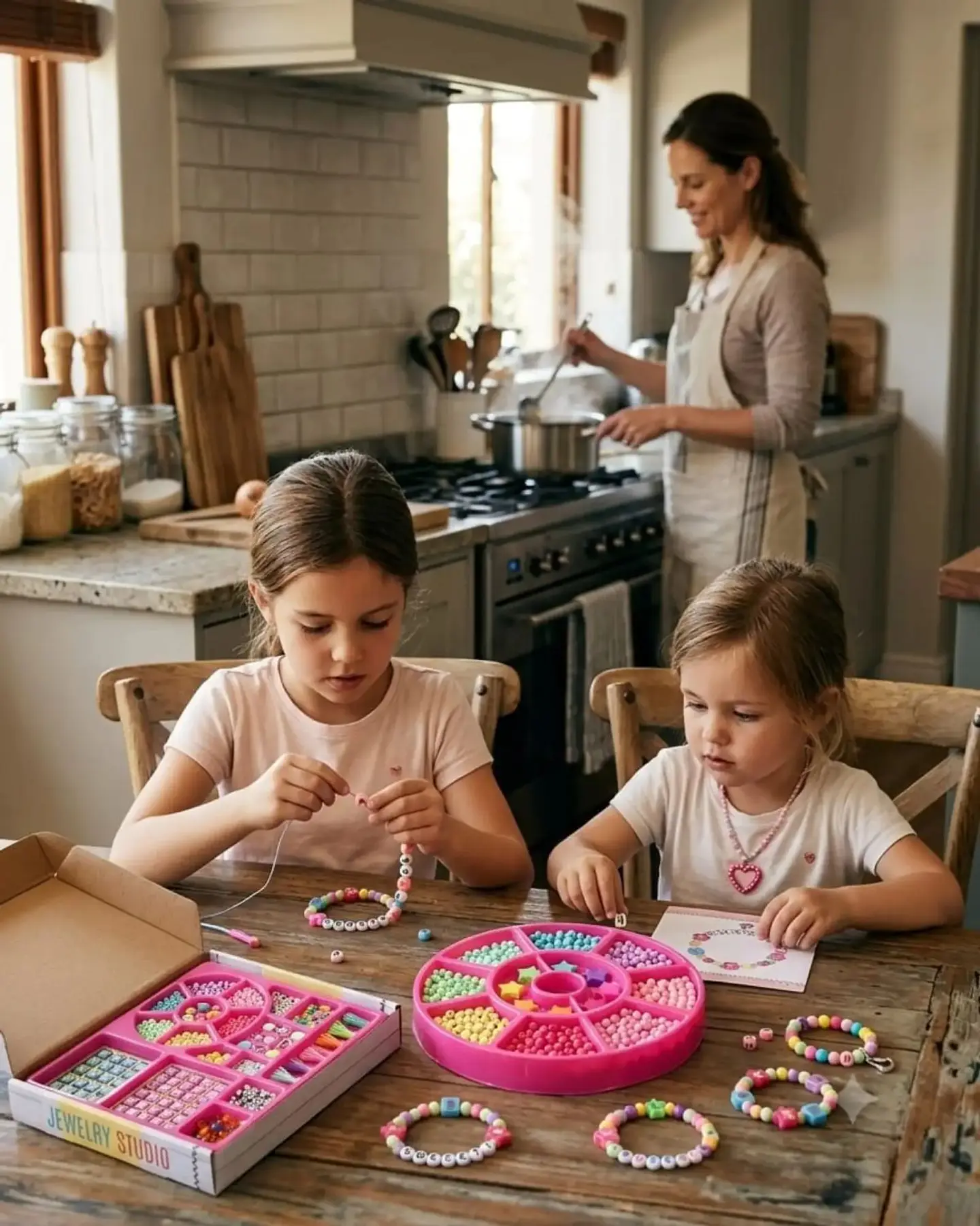 Set De Manualidades Para Crear Pulseras Y Joyería Infantil 02 5