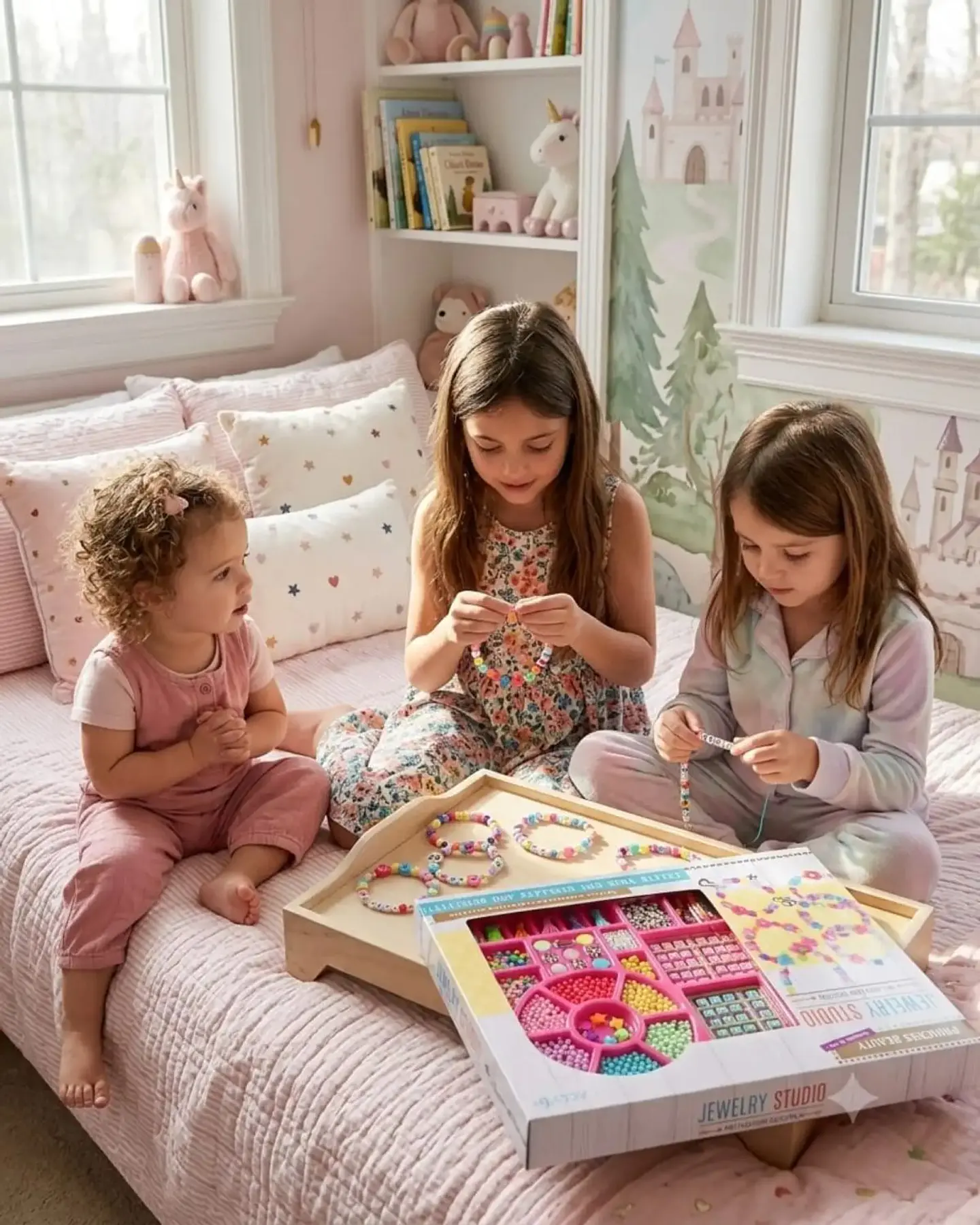 Set De Manualidades Para Crear Pulseras Y Joyería Infantil 02 6