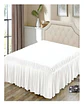 FALDON DE CAMA SIN FUNDA KING BLANCO - Miniatura 3