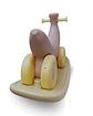 CORREPASILLO BALANCIN BANANA BEIGE NIÑO NIÑA - Miniatura 3