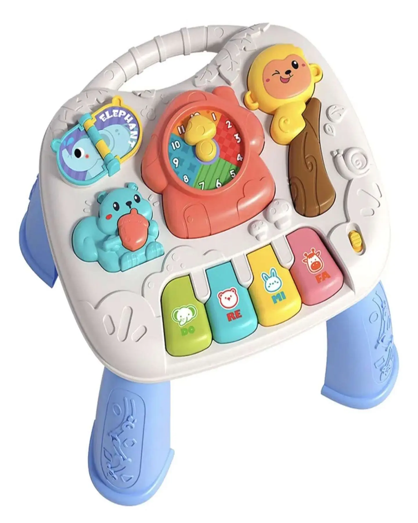 Mesa Interactiva Para Bebé Con Luz Y Sonido AZUL 1