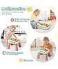 Mesa Interactiva Para Bebé Con Luz Y Sonido ROSA - Miniatura 4