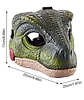 Juguete Máscara disfraz infantil de Dinosaurio VERDE - Miniatura 3