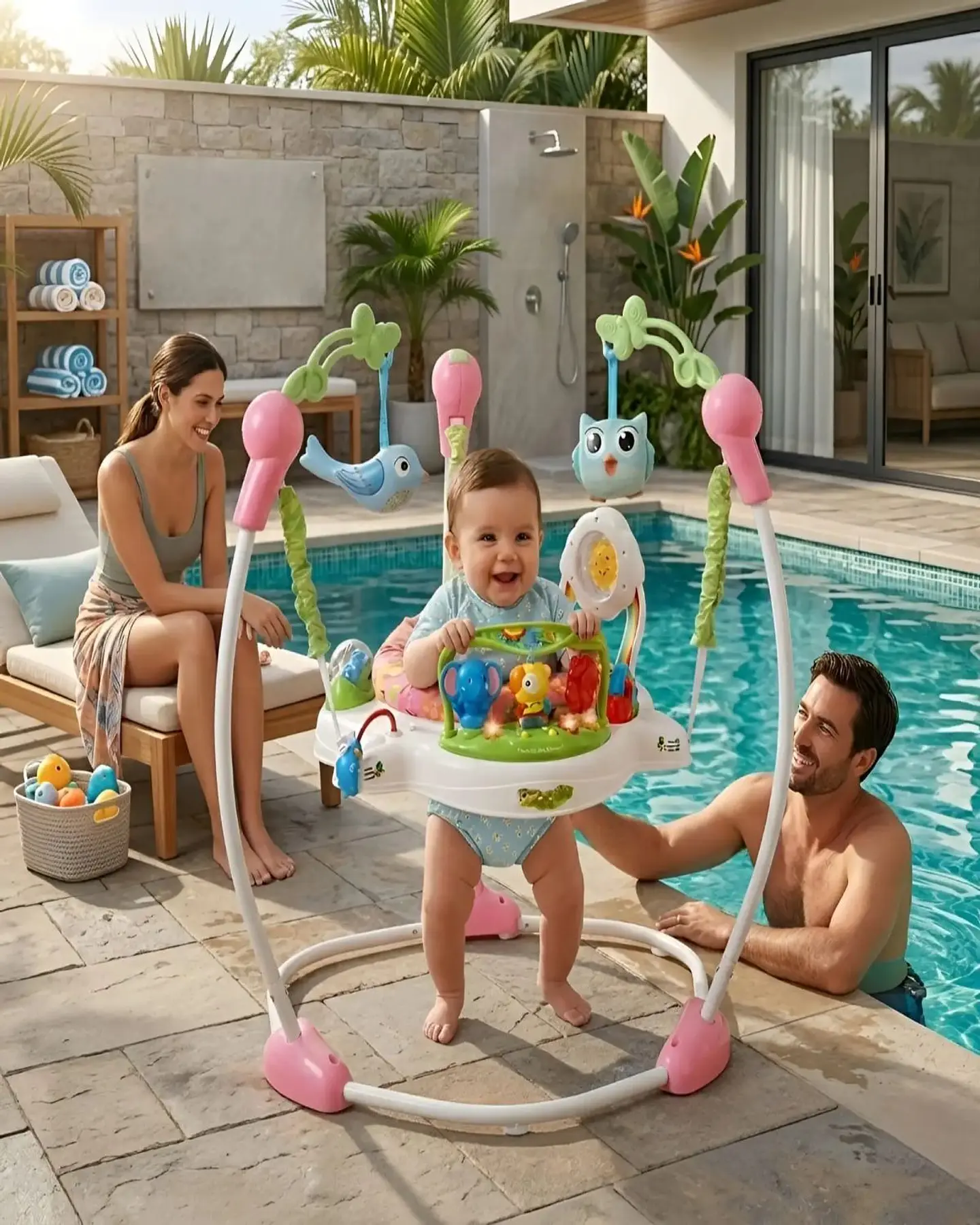 Saltador Infantil Baby Jumper Actividades y Entretenimiento 4