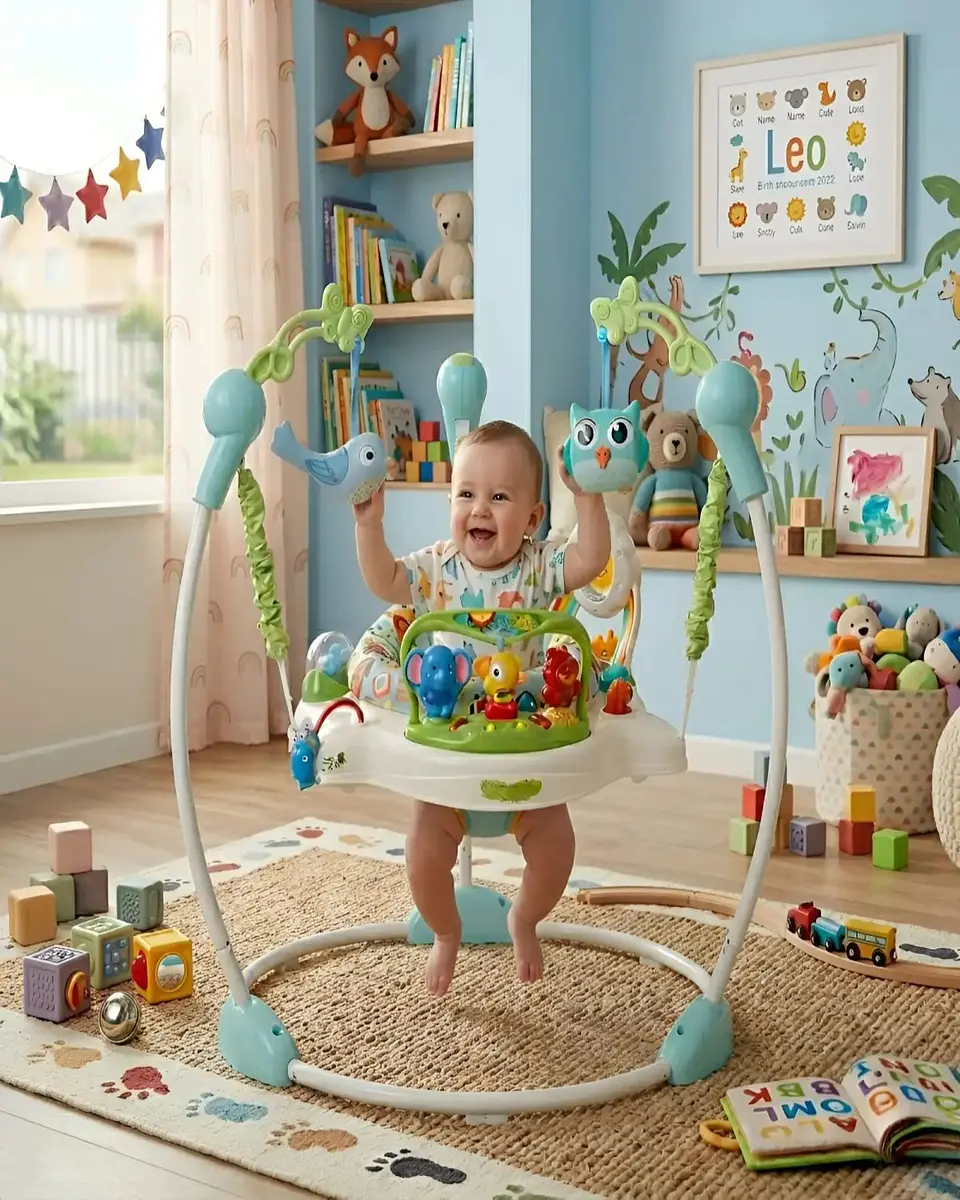 Saltador Infantil Baby Jumper Actividades y Entretenimiento 4