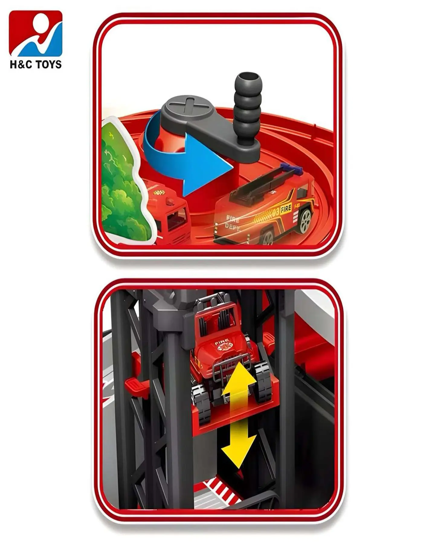 Mochila Estación de Rescate contra Incendios Niña Niño Infantil 3
