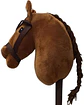 Caballo de Madera Con Sonido Café - Miniatura 2