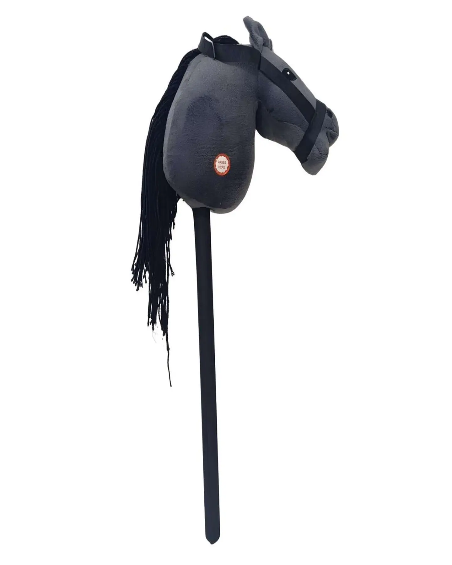 Caballo de Madera Con Sonido Gris 1