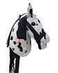Caballo de Madera Con Sonido Blanco con Manchas - Miniatura 2