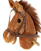 Caballo Bastón de Madera con Sonido Café - Miniatura 2