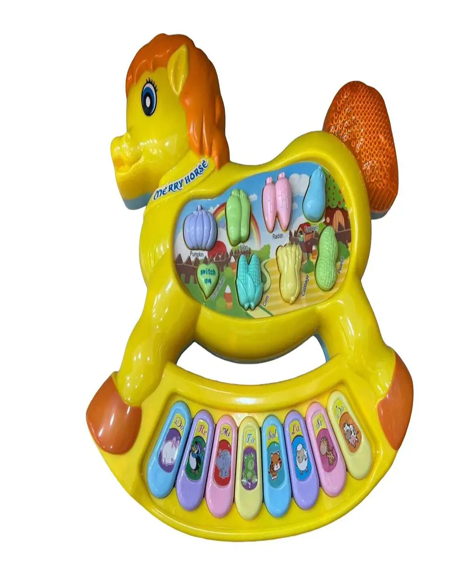 Juguete Piano Caballito musical 1