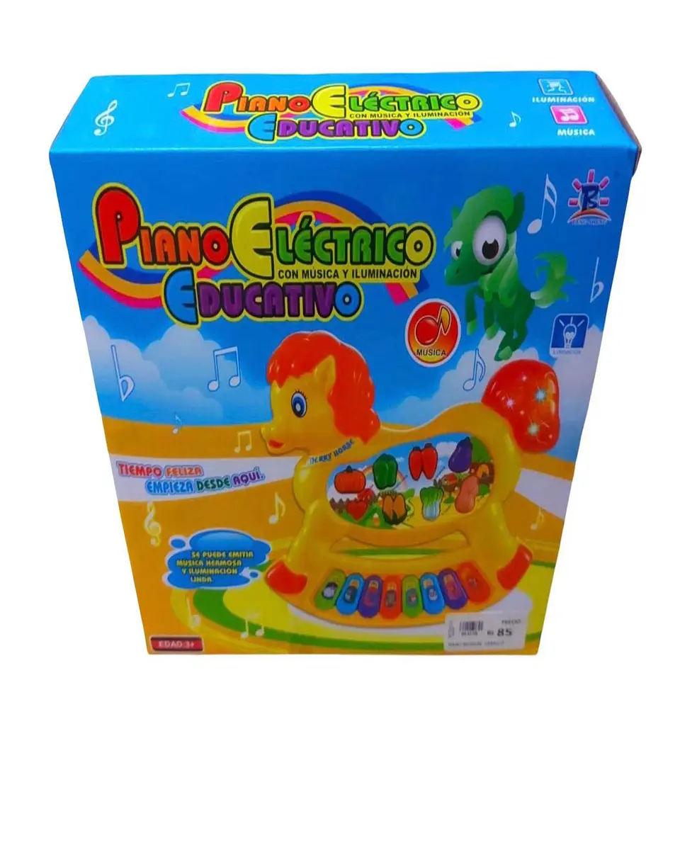Juguete Piano Caballito musical 4