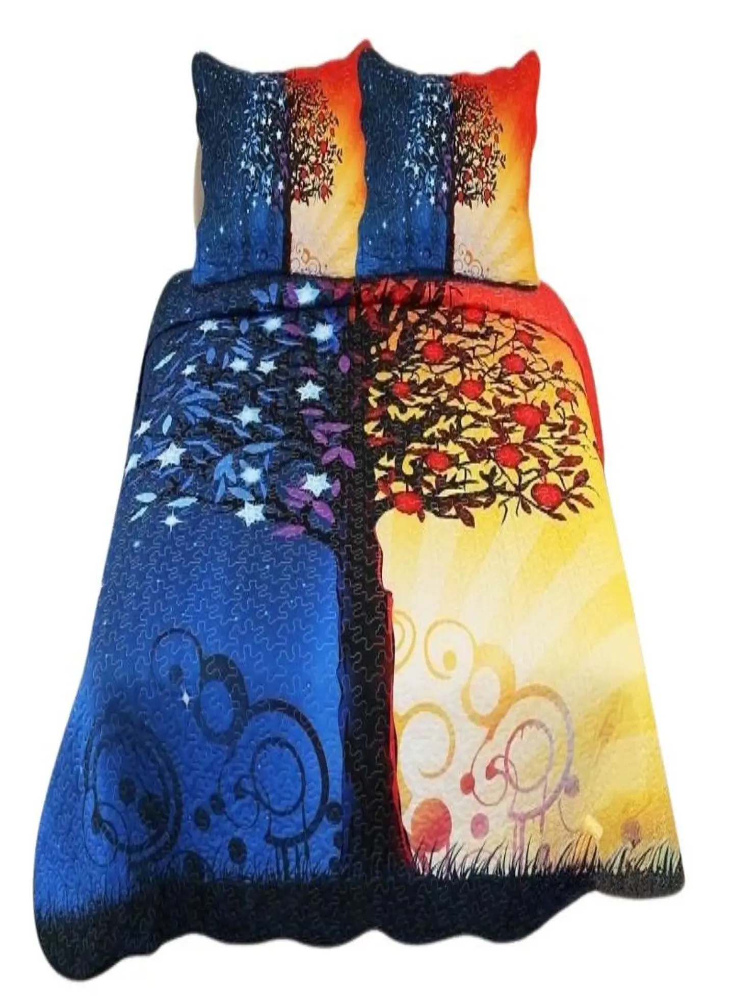 CUBRECAMAS DE VERANO QUILT 2 PLAZA 1