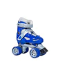 Patines Ajustables 4 Ruedas Niño Azul Talla XS27-30 - Miniatura 2