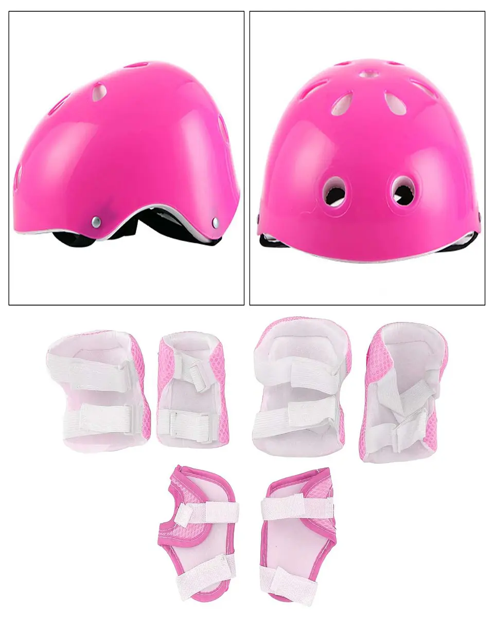 Patines Ajustables mas Kit con Casco 4 Ruedas Niña Rosa Talla M35-38 3