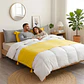 Piecera de Cama Diseño Lino con Borlas - Miniatura 5