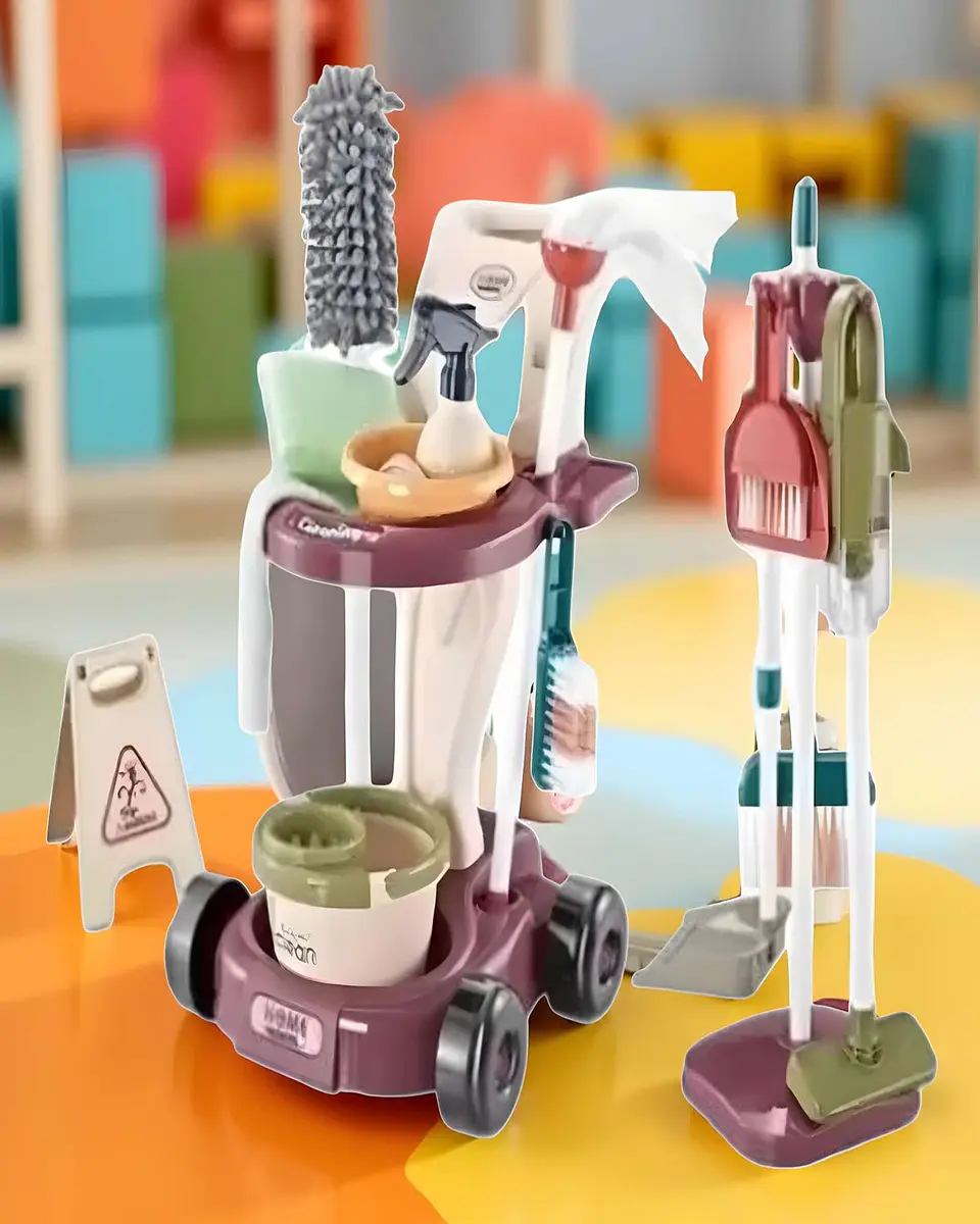 JUGUETE DE LIMPIEZA Y HABITOS PARA NIÑOS DIDACTICO 26 PIEZAS 4