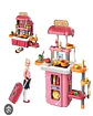 MALETIN DE COCINA 3 EN 1 ROSADA 49 PZAS - Miniatura 1