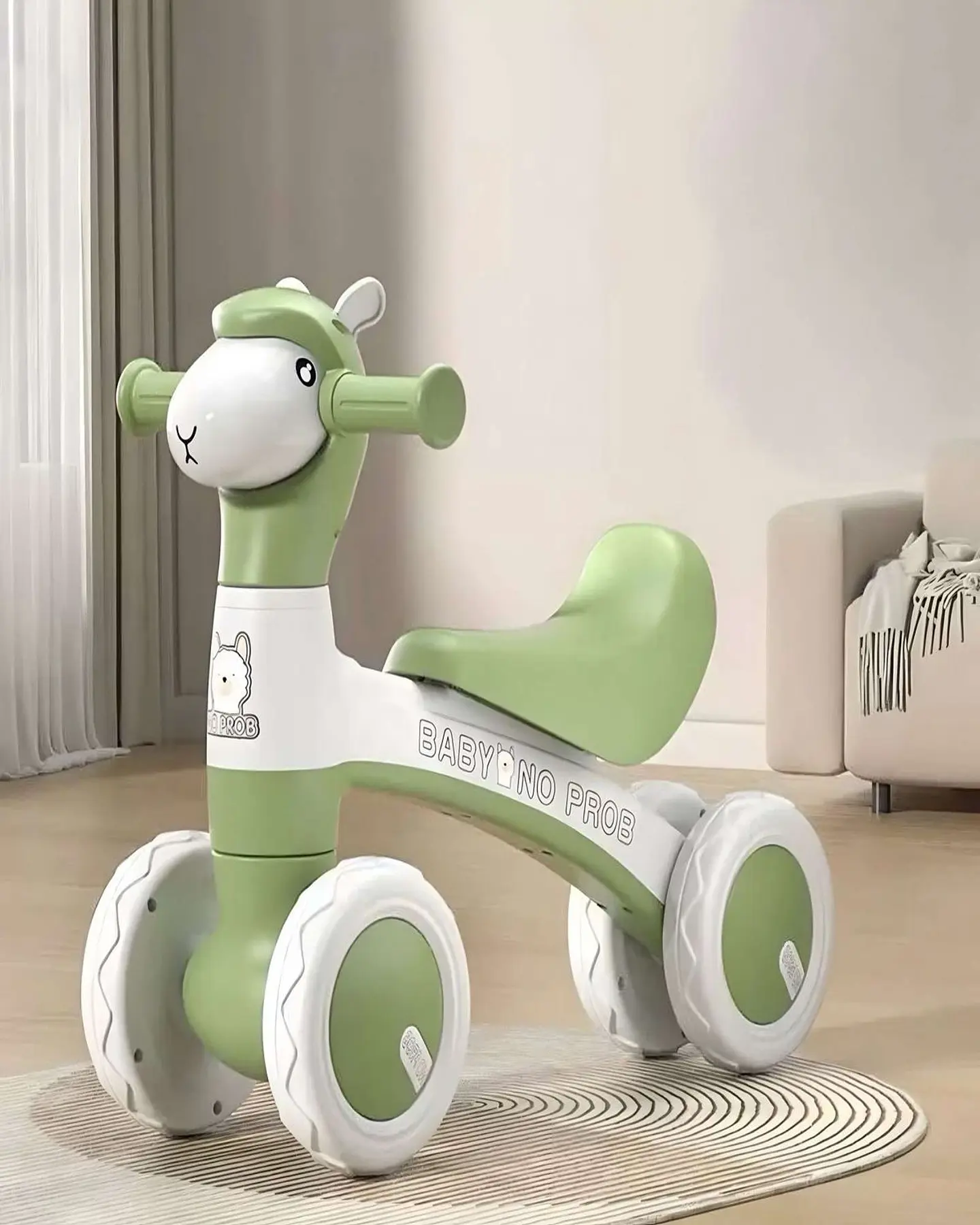 Correpasillo Bebe Bicicleta de Equilibrio Verde 4