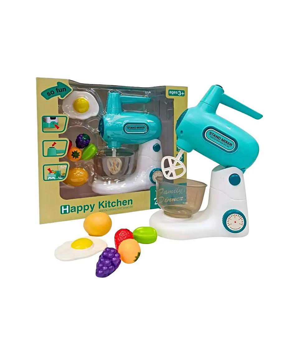 BATIDORA DE REPOSTERÍA INFANTIL CON ACCESORIOS 1