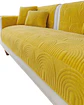 PACK DE 5 FUNDAS PARA SOFA CON DISEÑO AMARILLO - Miniatura 1