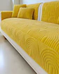 PACK DE 5 FUNDAS PARA SOFA CON DISEÑO AMARILLO - Miniatura 3