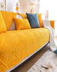 PACK DE 5 FUNDAS PARA SOFA CON DISEÑO AMARILLO - Miniatura 4