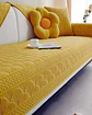 PACK DE 5 FUNDAS PARA SOFA CON DISEÑO AMARILLO - Miniatura 4
