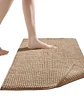 ALFOMBRA DE BAÑO DELGADA BEIGE 40X60 cm - Miniatura 1