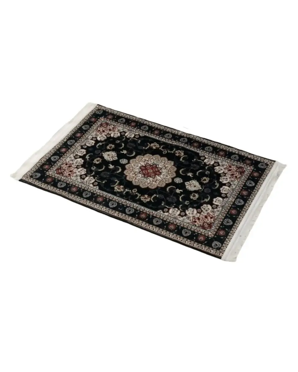 Alfombra Estilo Persa Vintage Con Flecos 80x120 Cm 6