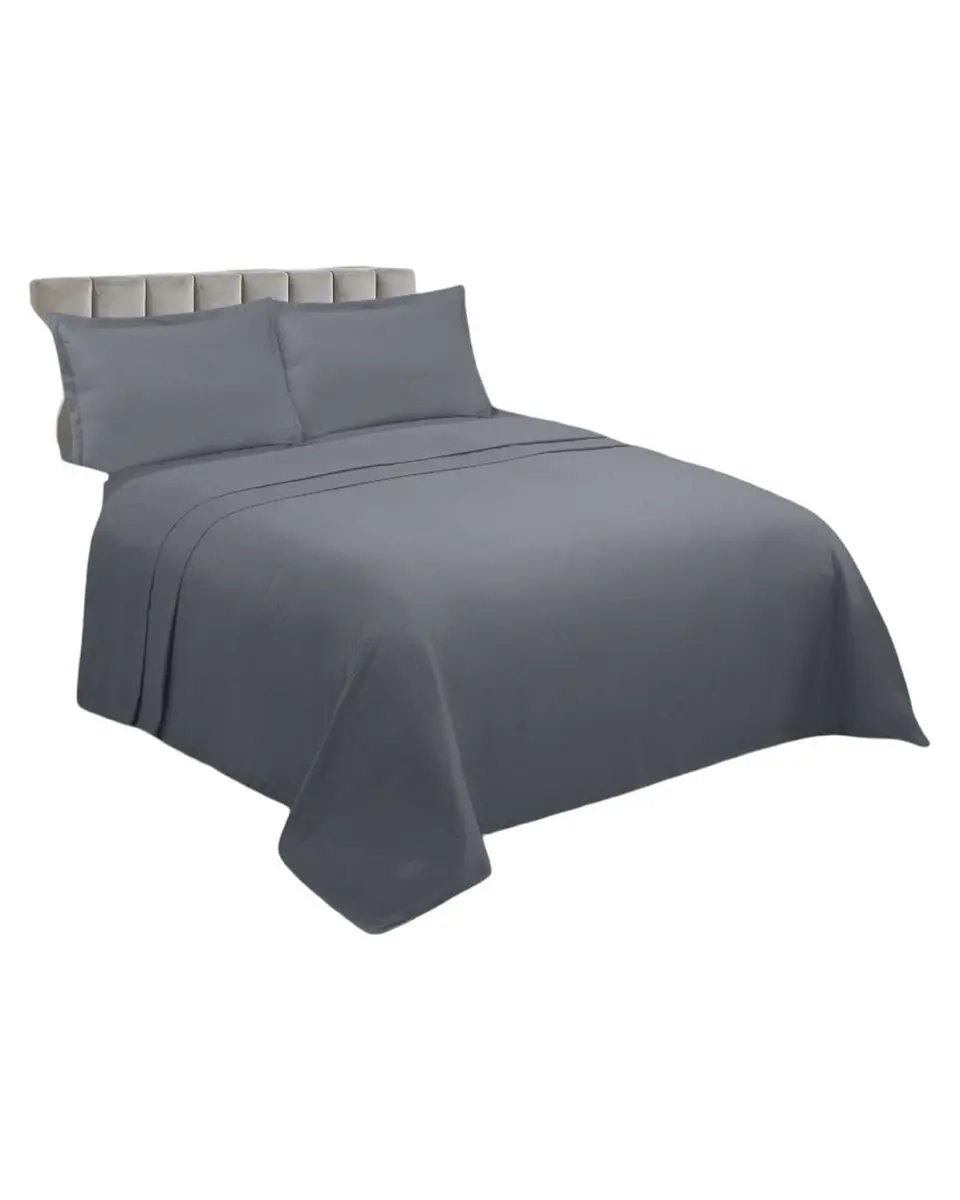 SÁBANA DE GENERO KING GRIS OSCURO 3