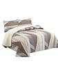 Cubrecama Quilt con sherpa plaza y media 180 x 230 cm - Miniatura 1