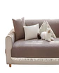 PACK DE 5 FUNDAS DE SILLÓN CON FLECOS MARRON - Miniatura 2